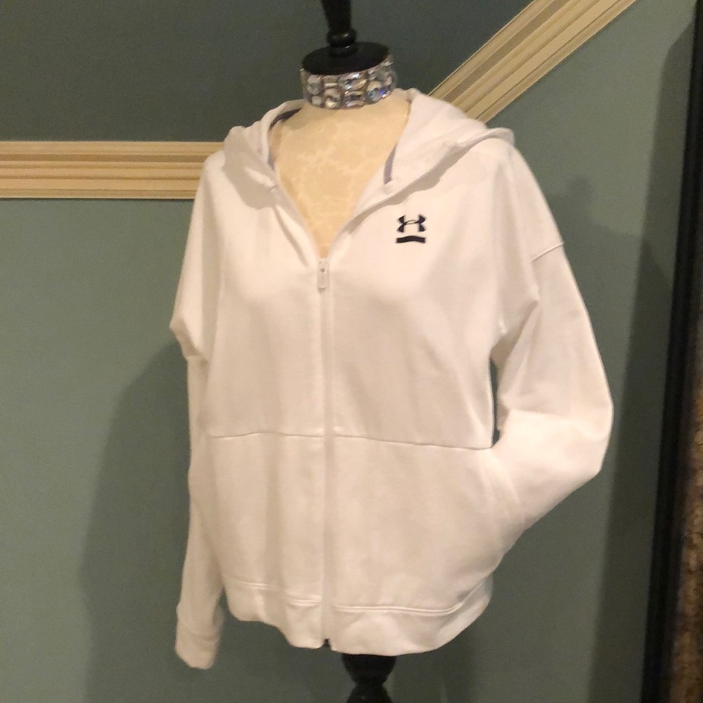 Under Armour zipper hoodie size L